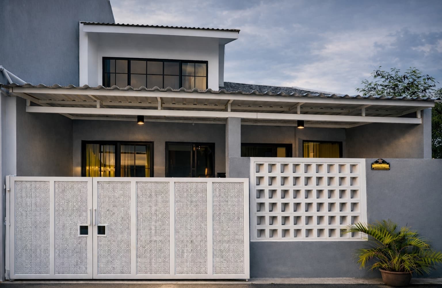 Tampak depan rumah dijual Bintaro